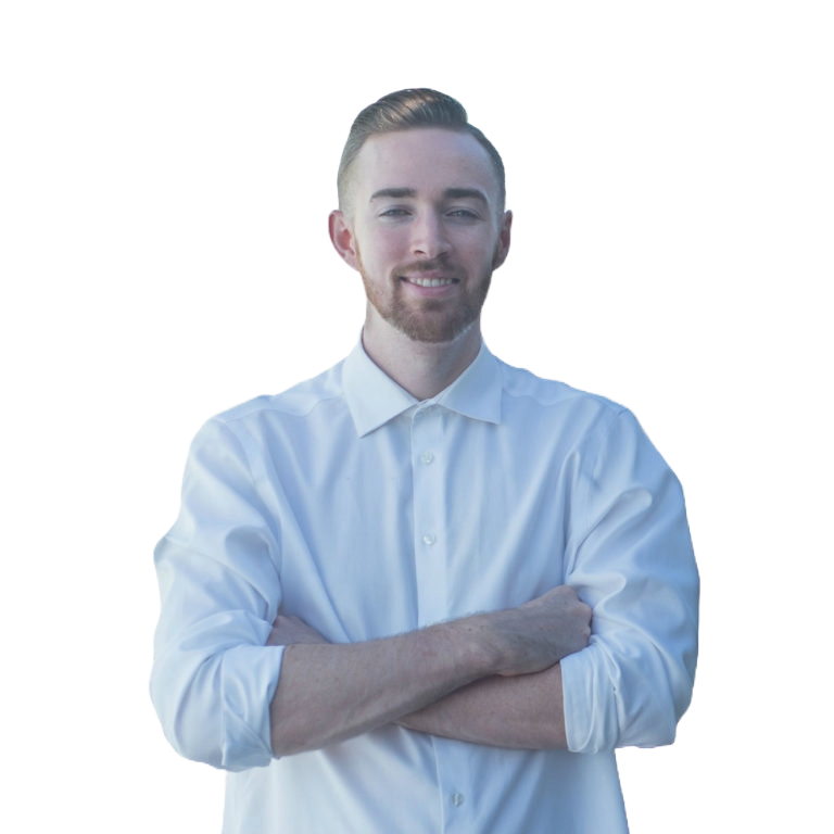 Blake Smith, SEO consultant, arms crossed